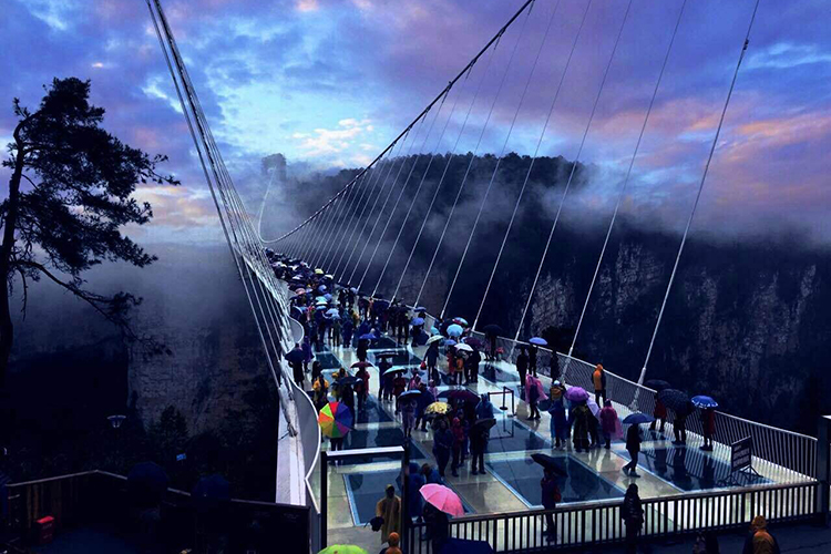 長沙出發(fā)到張家界玻璃橋、天門山、玻璃棧道、鳳凰古城3日游